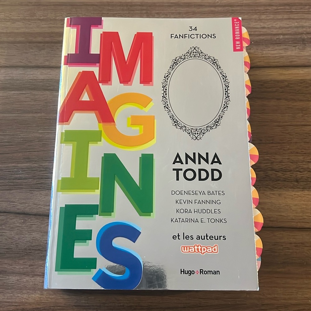 Imagines - collection de 34 fanfictions par divers auteurs - livre en français